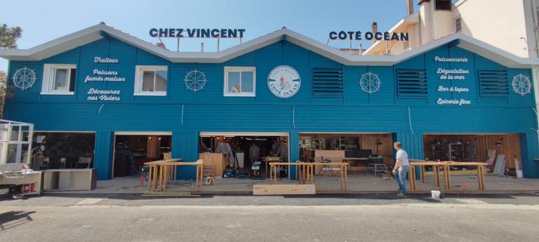 Chez Vincent cote ocean - Capbreton - Enseigne
