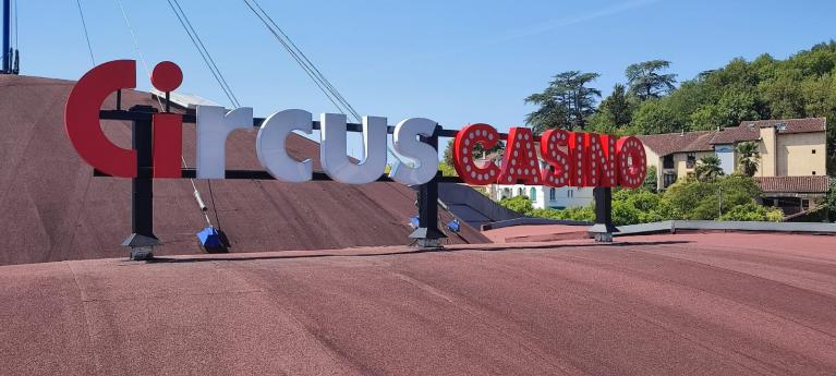 Circus Casino - Enseigne - 32150 Barbotan les Thermes