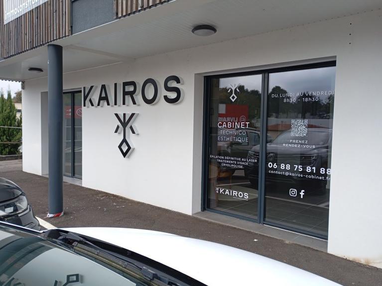 KAIROS - Enseigne lettres boitiers - 40000 Mont de Marsan - Nouvelle-Aquitaine