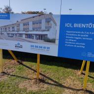 Eovest - Panneau travaux - Signalétique