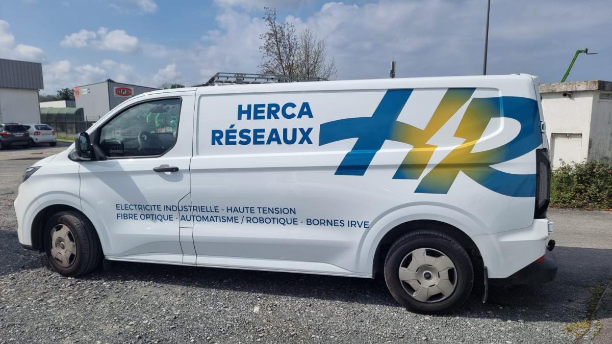 Herca Réseaux - Déco véhicule - 64600 Anglet