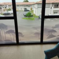 Décoration vitrage - Impression sur vinyle adhésif transparent - 40000 Mont de Marsan - Nouvelle-Aquitaine