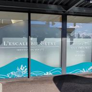 L'escale bien être - Décoration vitrage - 40280 Saint-Pierre-du-Mont